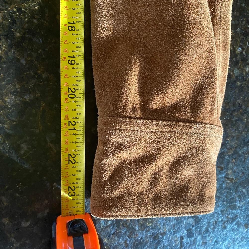 GAP suede leather shirt jacket like NEW - Picture 10 of 10